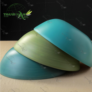 Bol de service personnalisé OEM pour soupe Plat en bambou naturel Nouvelle arrivée Ustensiles de cuisine légers pour le service de nouilles bouillon ragoût - Product Image 6