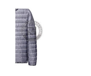 Veste matelassée d'hiver élégante et originale pour homme, fermeture éclair à capuche, taille plus, veste brillante - Product Image 5