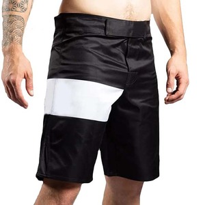 Impression par sublimation personnalisée, motif imprimé, tissu extensible dans quatre sens, respirant, durable, spandex/polyester, unisexe, boxe, MMA, combat - Product Image 1
