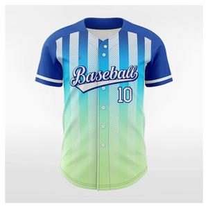 Silkzone Ind Factory Direct Maillot de baseball à séchage rapide pour hommes avec logo personnalisé Chemise d'équipe respirante et bon marché Prix de gros - Product Image 1
