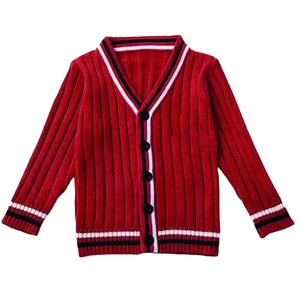 Cárdigan de Hombre Tejido Transpirable de Última Tendencia, Novedad con Decoración de Encaje, Patrón de Retazos para Invierno, Cuello en V de Lana/Nylon - Product Image 1