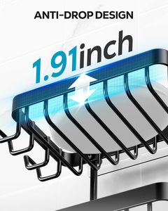 Jabonera para Baño, Diseño que Ahorra Espacio, Acero Inoxidable, Reutilizable, Lavable, Personalizable, Moderna, Apta para Instalación en Ducha - Product Image 4