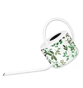 Regadera de Metal con acabado recubierto de polvo duradero Regadera elegante para plantas de riego de hogar, jardín, césped y patio - Product Image 4