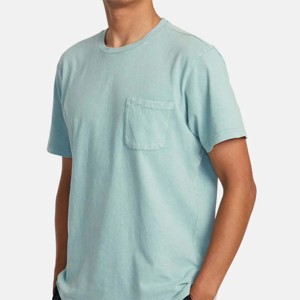 เสื้อยืดสีเม็ดสีใส่สบายของผู้ชายคุณภาพพรีเมี่ยมผ้าเนื้อนุ่มมีกระเป๋าที่สวยงามทันสมัยเหมาะสำหรับสวมใส่ในชีวิตประจำวัน - Product Image 5