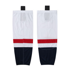 Chaussettes de hockey sur glace légères sur mesure unisexes, concevez votre propre vêtement de sport avec impression du nom de l'équipe OEM - Product Image 4