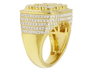 Hip Hop Style Customize Moissanite Diamond <b>Studded</b> In S925 Sterling Silver Party Wear Ring <b>for</b> <b>Men</b> - Product Image 3