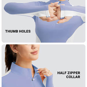 Horse <b>Riding</b> Base Layer Shirt For Women High Quality Long Sleeve Winter Wear Sportswear Running Slim Fit Causal Look Base Layer - Product Image 4