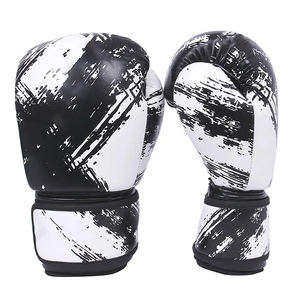 Professionnel MMA combat Original gants en cuir poinçonnage lourd MMA gants de sparring équipement de boxe gants d'entraînement personnalisés - Product Image 5