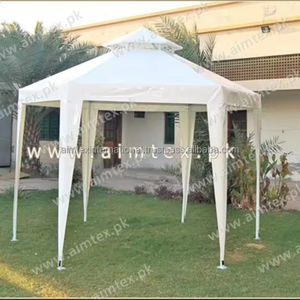 Pergola Double Toit 100% coton toile cloche Tentes sur mesure OEM TO QUALITY TISSU ignifuge résistant aux UV et imperméable - Product Image 4