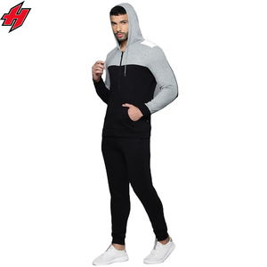 2024 Vintage para hombre de talla grande Flare Hoodie Set parche desgastado bordado Streetwear Sun Fade ácido lavado chándales de invierno - Product Image 3