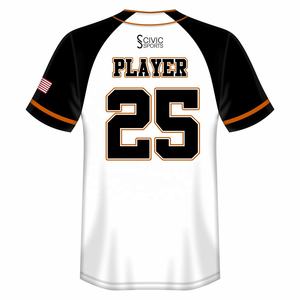 Camisetas de béisbol para mujer con logotipo personalizado, camiseta de equipo profesional de alta calidad con impresión por sublimación - Product Image 4