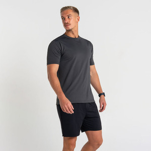 T-shirts personnalisés pour hommes, coupe ajustée, 100% coton mercerisé, respirants, anti-boulochage, manches courtes avec logo personnalisé - Product Image 2