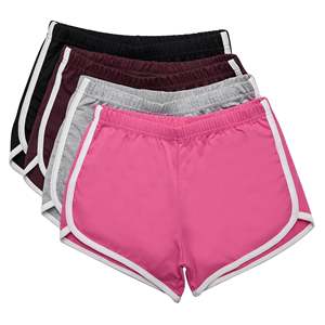 Shorts pour femmes Sexy Booty Sports Fitness Yoga Gym Workout Shorts en gros avec coton étiré Logo imprimé personnalisé - Product Image 2
