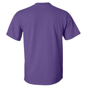Venta al por mayor 100% de alta calidad de algodón orgánico camiseta para hombres de color sólido de cuello redondo tejido de punto camiseta en blanco - Product Image 3