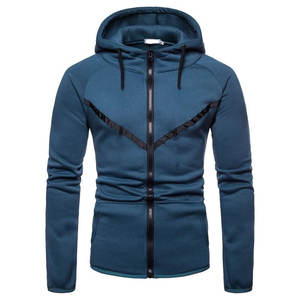 Pakistan Made 100% Polyester Pull À Capuche pour Hommes Logo Personnalisé Impression Qualité Sweat avec Fermeture À Glissière Conception Hiver Meilleur Prix - Product Image 3