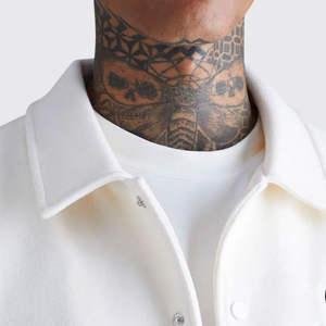 Custom Logo Men's Stand Collar Varsity <b>Jacket</b> with Front - Product Image 2