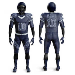 Uniforme de maillot de football américain personnalisé votre propre logo uniformes de football américain - Product Image 3