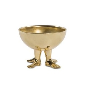 Stylish Coastal Metal Flower <b>Vase</b> with Brass Finish Stainless Steel Tabletop <b>Vase</b> for Home Decor Luxury Modern <b>Gold</b> Color - Product Image 4