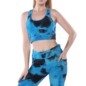 Vêtements de sport de style tendance Ensemble de yoga pour femmes Ensemble de yoga pour femmes en gros Ensemble de yoga pour femmes fabriqué au Pakistan - Product Image 4