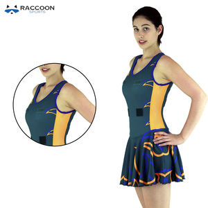 Conjunto de Uniforme de Netball al por Mayor, Tejido Elástico Transpirable, Ropa de Equipo, Diseño Personalizado - Product Image 4