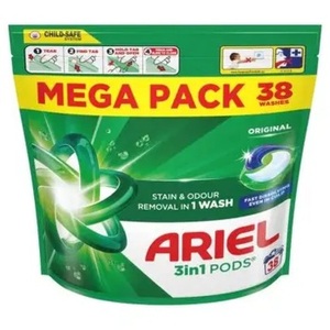 แอเรียล ออลอินวัน ผงซักฟอกแบบแคปซูล - 104 ครั้ง - Product Image 6
