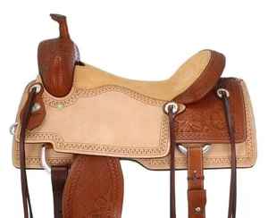 Selle de dressage en cuir de taille personnalisée pour l'équitation Styles occidentaux et anglais au prix de gros - Product Image 2