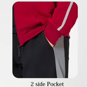 Chándal con cremallera para hombre, chaqueta con capucha y cintura elástica para correr, gimnasio, Fitness, correr, entrenamiento deportivo, atuendo Atlético informal - Product Image 5