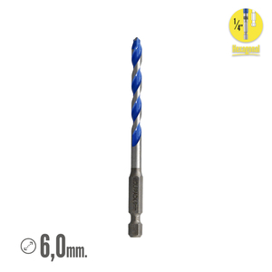 Broca Wolfpack Universale Esagonale O/ 6,0 mm. (Blister 1 pezzo) - Product Image 2