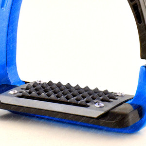 Étriers équestres avec libération des pieds étriers de sécurité anti-dérapant équitation équestre dégagement rapide en aluminium - Product Image 2