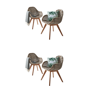 Chaise moderne en osier de rotin de haute qualité pour la maison, l'hôtel, la villa, le salon et la salle à manger, meubles d'approvisionnement direct d'usine - Product Image 6