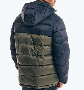 Chaqueta Acolchada Ligera de Algodón Grueso para Hombre 2026, con Capucha, Impresión de Logotipo Personalizada, Primavera, Lujo, Tallas Grandes, Lisa - Product Image 4