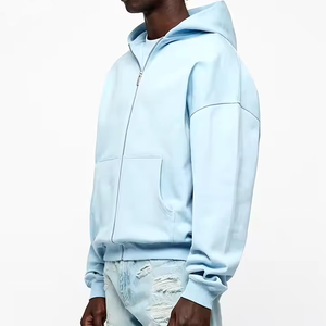 OEM factory Manufactured <b>Men</b> 100%Cotton Boxy Heavy Weight Custom <b>Oversize</b> Pullover <b>Hoodies</b> for Sale - Product Image 2