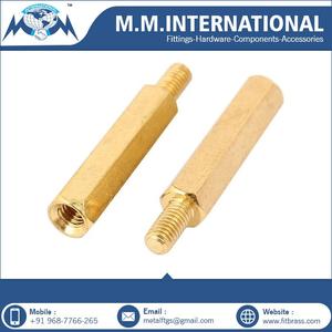 ที่มีประสิทธิภาพสูงชายเกลียวทองเหลือง Spacer สำหรับอุปกรณ์การบีบอัดในความแข็งแรงสูงที่มีอยู่ในราคาที่เหมาะสม - Product Image 6