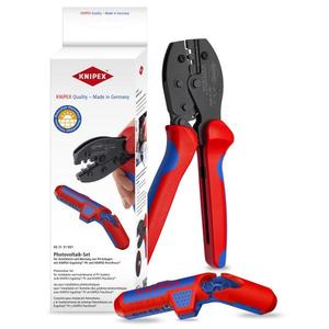 Knipex Photovoltaic Installations <b>Set</b> (2 Pcs.)-Wire Crimpers for Professional Use - Product Image 1