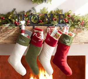 HOME word <b>Stocking</b> <b>Holder</b> Set of Four Pieces Wood Metal Cast Iron Rustic Gift Box Modern Designs High Quality Wholesale 2022 New - Product Image 2