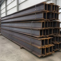 Poutre en I structurelle laminée à chaud 320x130x9.5x15 en acier ASTM A36 pour structure en acier d'entrepôt