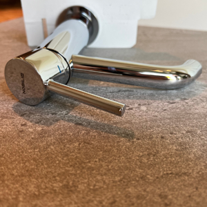 Grifo Mezclador para Lavabo Nobili Acquerelli, Acabado Cromado, Monomando, Hecho en Italia, Grifo Moderno para Baño - Product Image 2