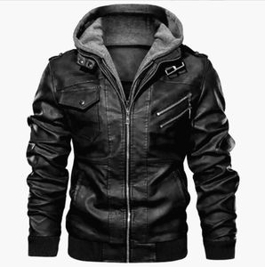 Veste bomber pour homme de haute qualité, coupe ajustée, streetwear décontracté, veste en cuir véritable pour la moto - Disponible en gros - Product Image 4