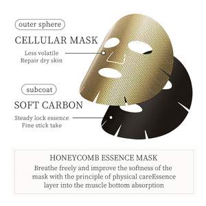 Wholesale New Golden Beauty Liquid Multi Repair Facemask For Skin Brightening And Firming Golden Beauty Facemask 2025 Hot Sale - Product Image 4