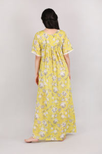 Confortable mode Style longue coton robe de nuit séchage rapide respirant lisse toutes saisons Sexy femmes vêtements de nuit de nuit - Product Image 6