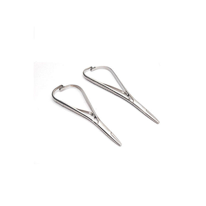 Soporte de aguja quirúrgico Manual Premium, instrumentos de base veterinaria médica hechos a mano de precisión de acero inoxidable, clase certificada CE - Product Image 3