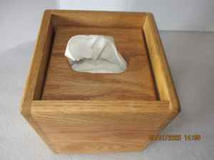 Boîte à mouchoirs en noyer de luxe durable |   Porte-papier en bois pour salle de bain et salon |   Boîte de rangement de bureau moderne |   Décoration intérieure - Product Image 5