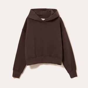 Sudadera con capucha cuadrada con logotipo personalizado para mujeres Proveedor Sudadera con capucha holgada de moda para promoción de Marca - Product Image 6