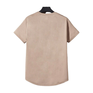 T-shirt pour homme en coton 100% de haute qualité, style décontracté, formel, extérieur, streetwear, avec impression de logo personnalisée, design tendance. - Product Image 4