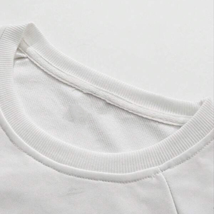 Conjunto de chándal con panel lateral en blanco y negro para hombre, Camiseta con estampado gráfico con detalle lateral doble y Jogger elástico, logotipo personalizado, atuendo conjunto - Product Image 3