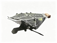 Grille de barbecue portable moyenne pliable au charbon de bois pour camping, pique-nique et extérieur – Vente en gros