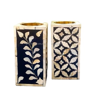 Latest Mother of Pearl Inlay Bakhoor Incense Burner Tray Set With <b>Chocolate</b> Box Top Quality From India by Luxury Crafts - Product Image 6