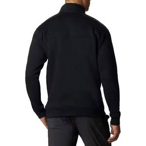 Taille personnalisée Sweatshirts à demi-fermeture éclair en coton mélangé pour hommes Basics Sweatshirts à demi-fermeture éclair en coton mélangé pour hommes - Product Image 2