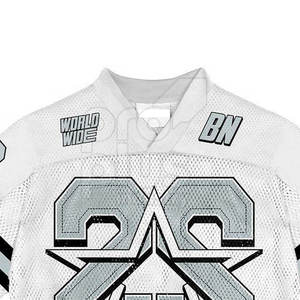 Camiseta Deportiva Retro de Lacrosse para Hombre, Camiseta Atlética Clásica Transpirable de Talla Grande, Secado Rápido, Manga Corta, 100% Poliéster - Product Image 5