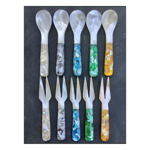 Handcrafted Mother of Pearl Seashell Spoon Wholesale Tableware & Gifts - Product Image 6